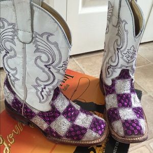 Girls western boots